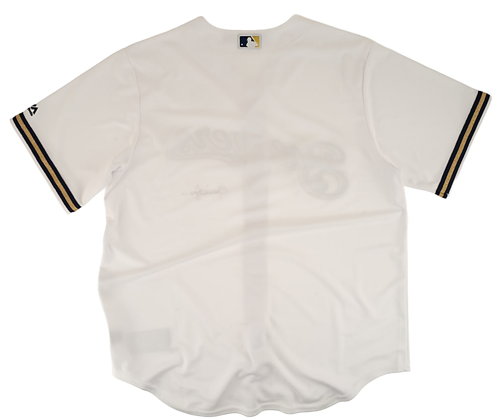 Rollie Fingers Signed Milwaukee Brewers Jersey - JSA