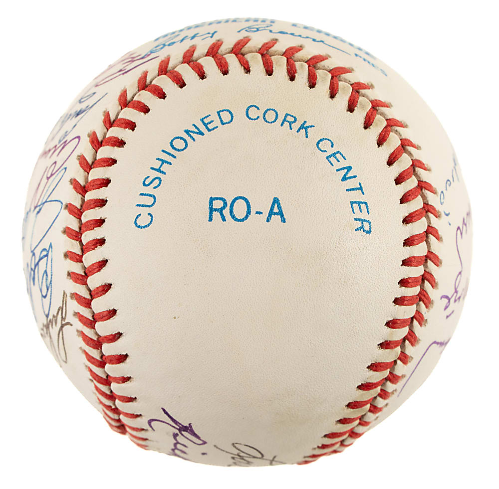 Hall of Fame Multi-Signed Baseball with Al Kaline, Harmon Killebrew, and Early Wynn