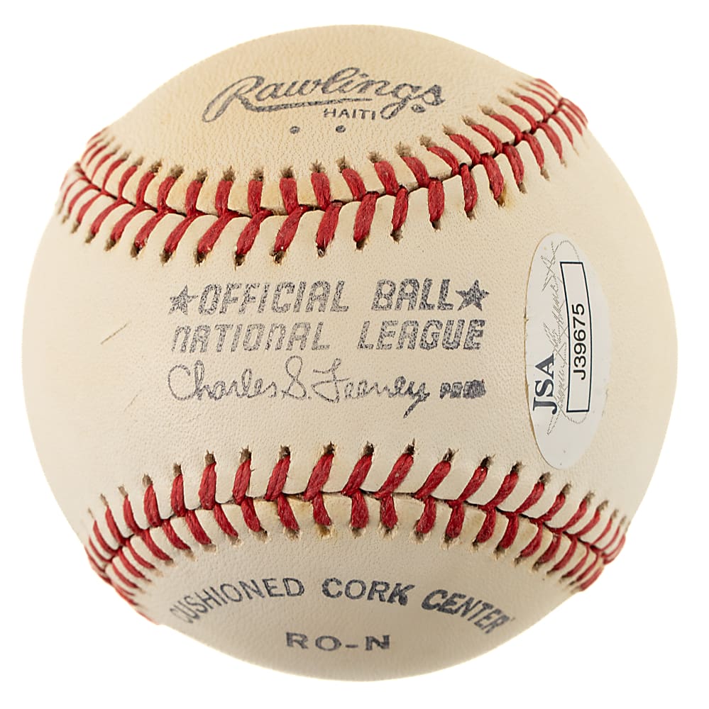 Ray Dandridge Single-Signed Baseball - JSA