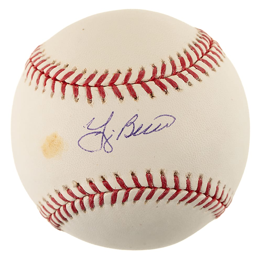 Yogi Berra Single-Signed Baseball - JSA