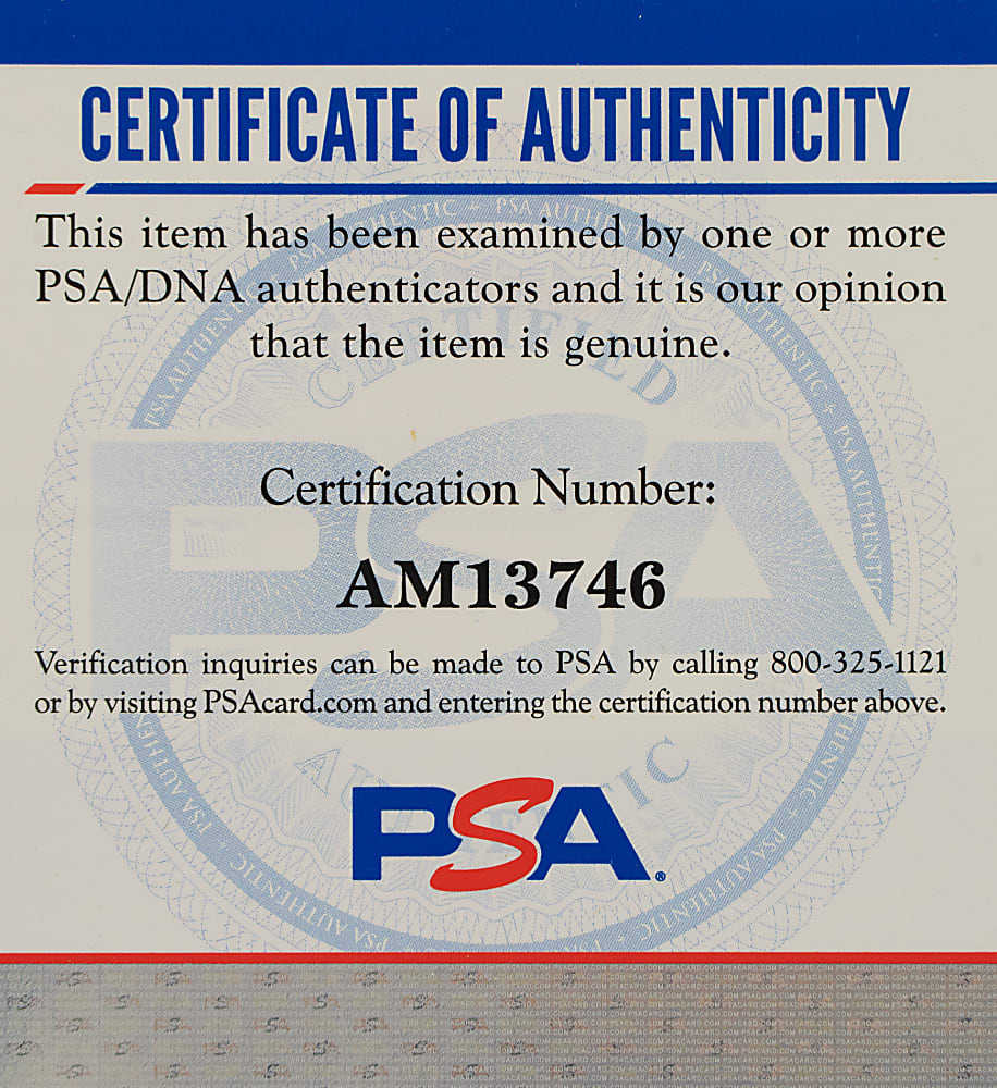 Steve "Lefty" Carlton Single-Signed Baseball - PSA/DNA