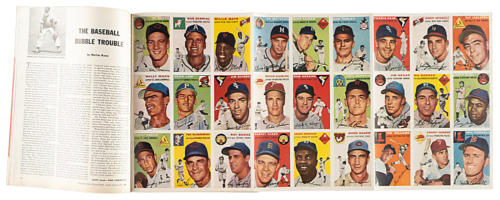 1954 Sports Illustrated Issue #1 with Original Binder and Certificate