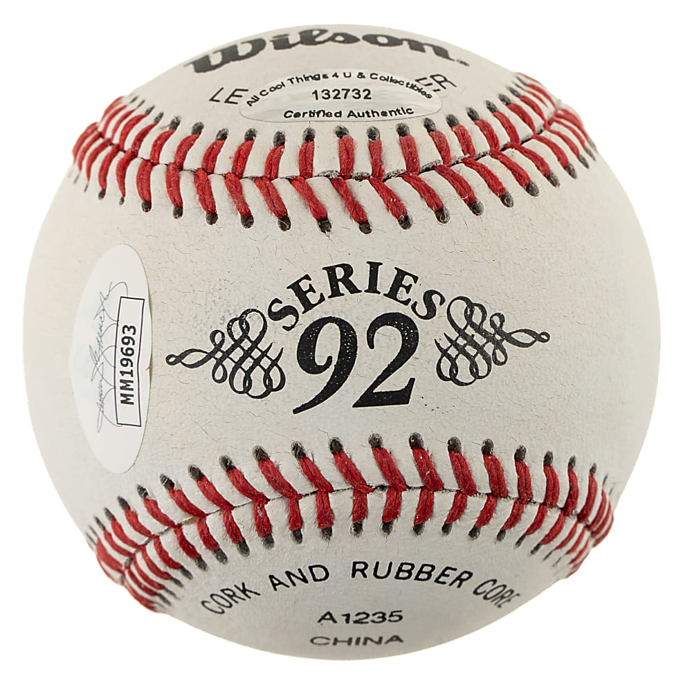Brooks Robinson Single-Signed Baseball with "HOF 83" Inscription - JSA