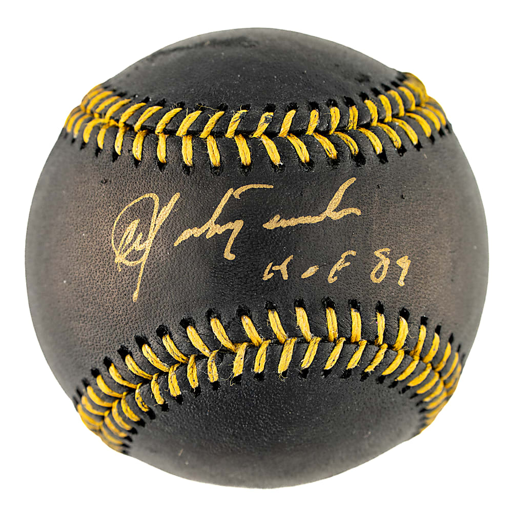 Carl Yastrzemski Single-Signed Baseball with "HOF 89" Inscription PSA/DNA GEM MINT 10