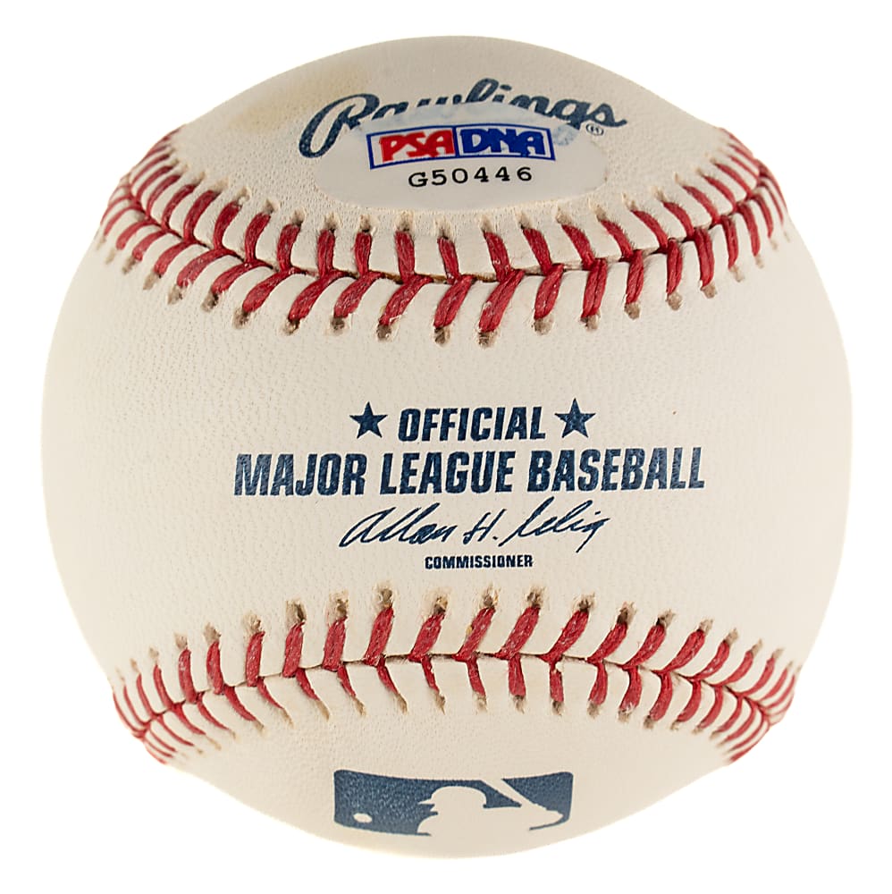 Willie McCovey Single-Signed Baseball with "HOF 86" Inscription - PSA/DNA