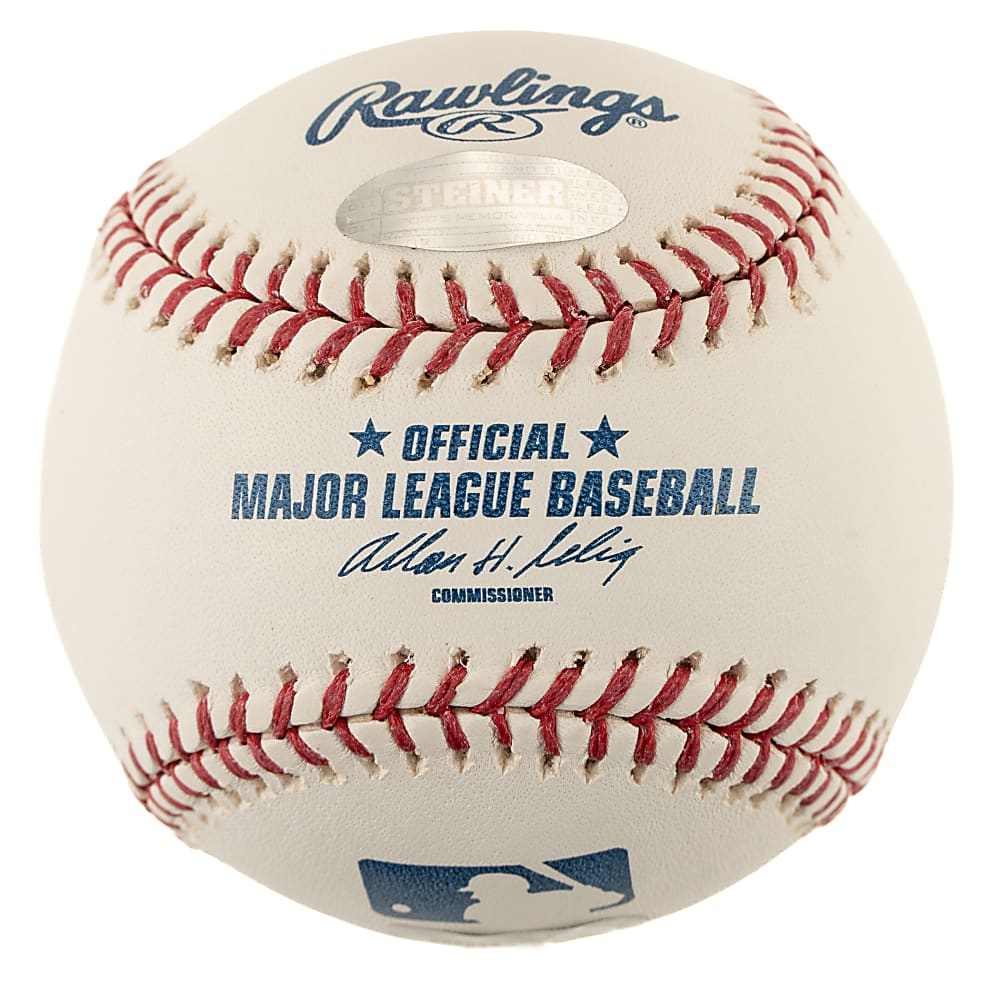 Rollie Fingers Single-Signed Baseball with "HOF 92" Inscription - MLB