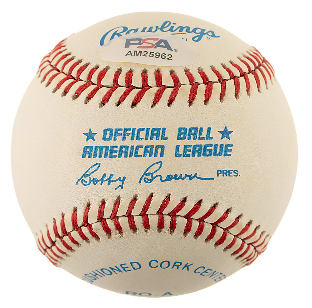Hoyt Wilhelm Single-Signed Baseball - PSA/DNA