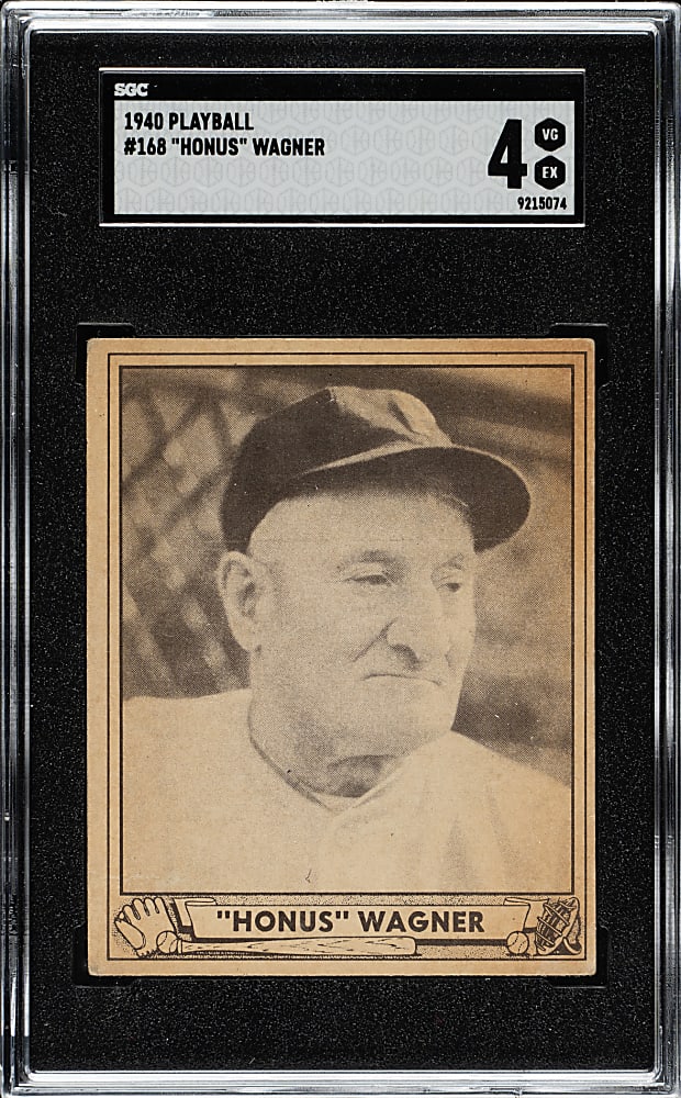 1940 R335 Play Ball #168 Honus Wagner SGC VG/EX 4