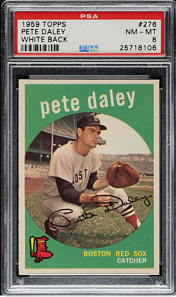 1959 Topps #276 Pete Daley PSA NM-MT 8