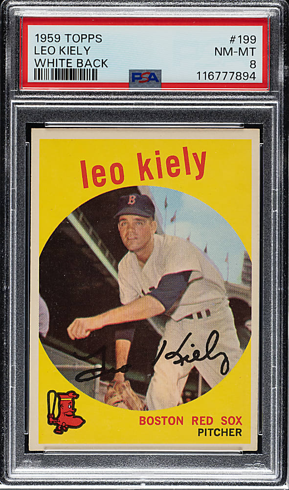 1959 Topps #199 Leo Kiely PSA NM-MT 8