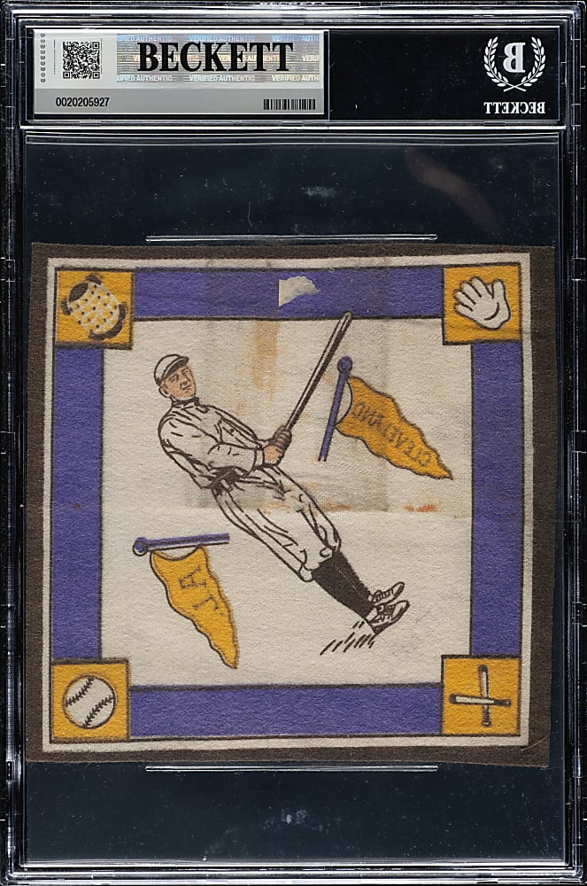 1914 B18 Blankets Willie Mitchell Yellow Bases BGS EX 5