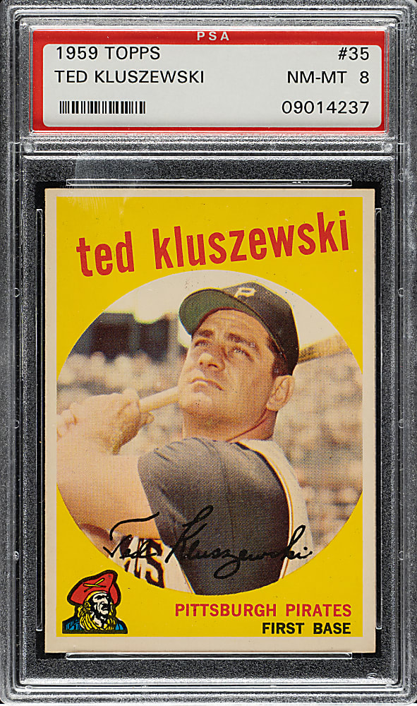 1959 Topps #35 Ted Kluszewski PSA NM-MT 8