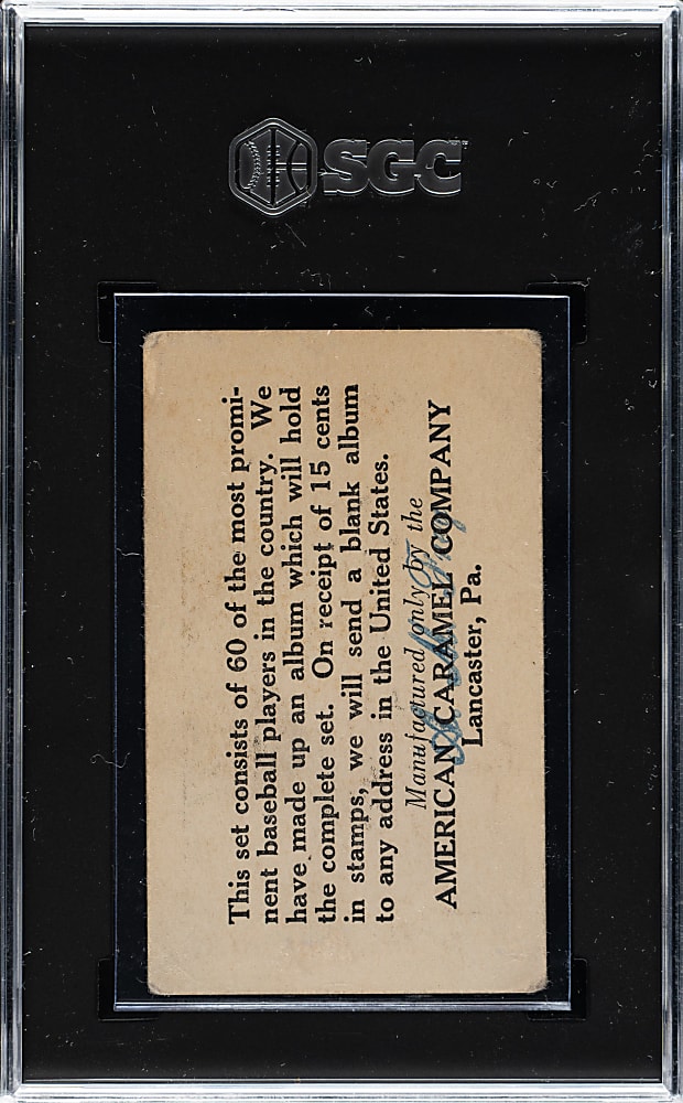 1927 E126 American Caramel "Series of 60" #20 Bennie Karr SGC POOR 1