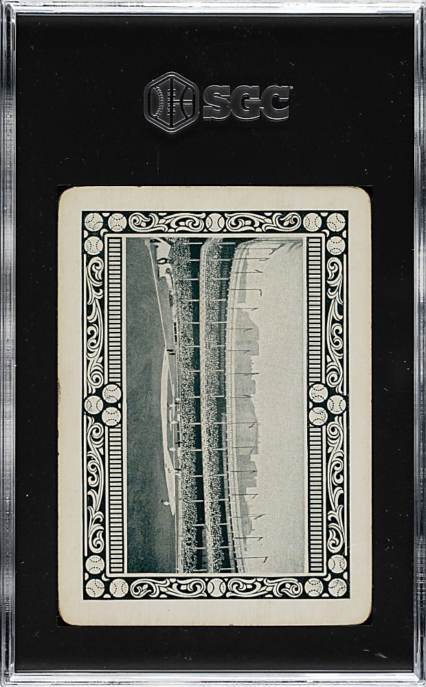 1914 WG4 Polo Grounds Game Ty Cobb SGC VG/EX 4