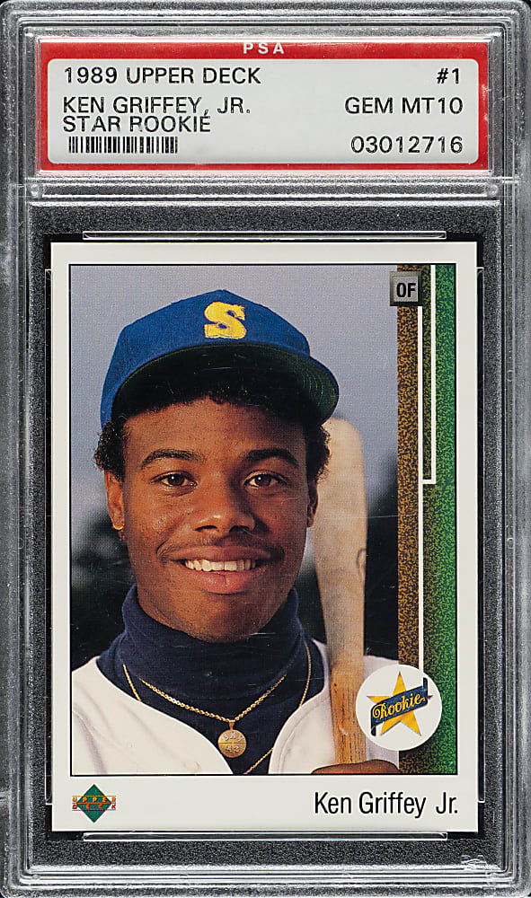 1989 Upper Deck #1 Ken Griffey Jr. Rookie PSA GEM MINT 10