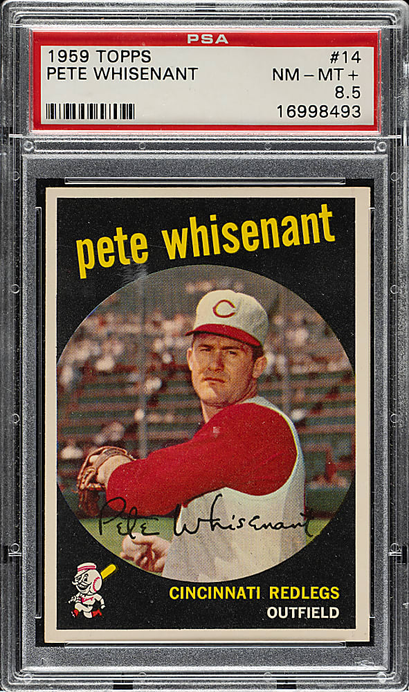 1959 Topps #14 Pete Whisenant PSA NM-MT+ 8.5