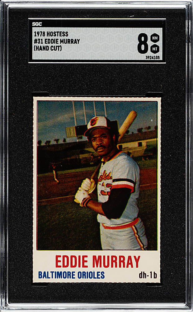 1978 Hostess #31 Eddie Murray SGC NM/MT 8