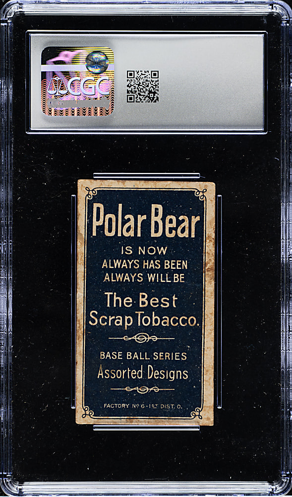 1909-1911 T206 White Border Donie Bush CGC FAIR 1.5 - Polar Bear Back