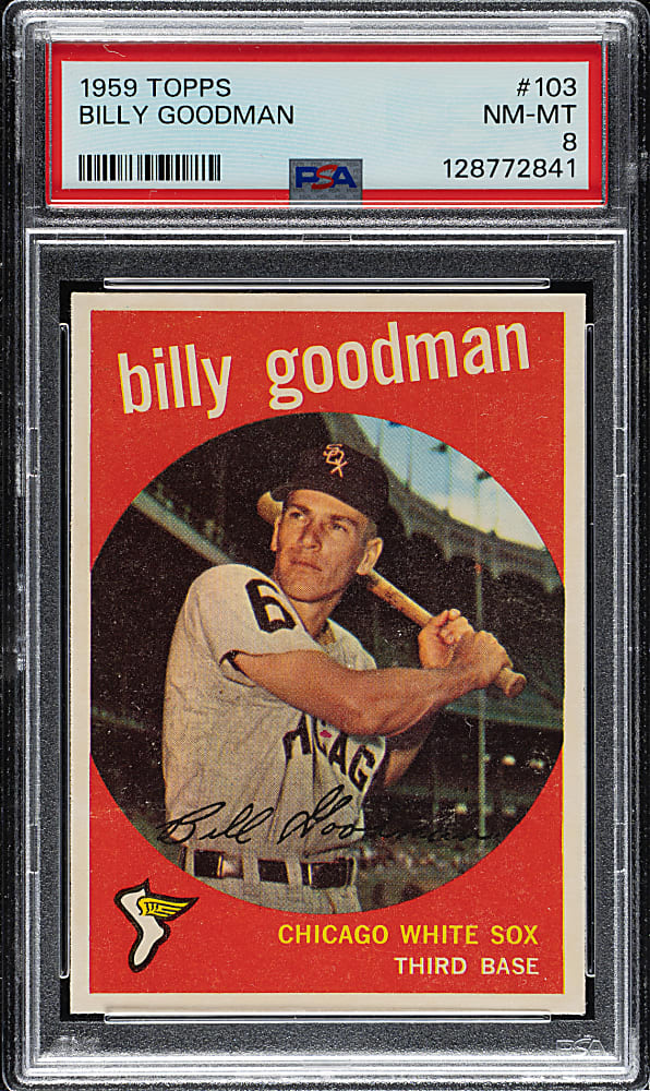 1959 Topps #103 Billy Goodman PSA NM-MT 8