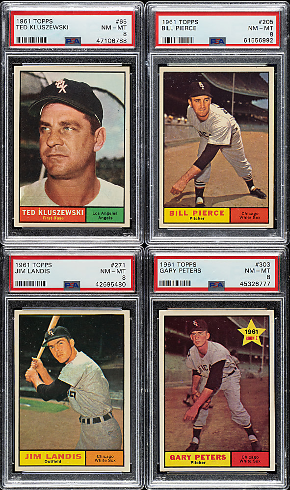 1961 Topps PSA-Graded Collection (13)