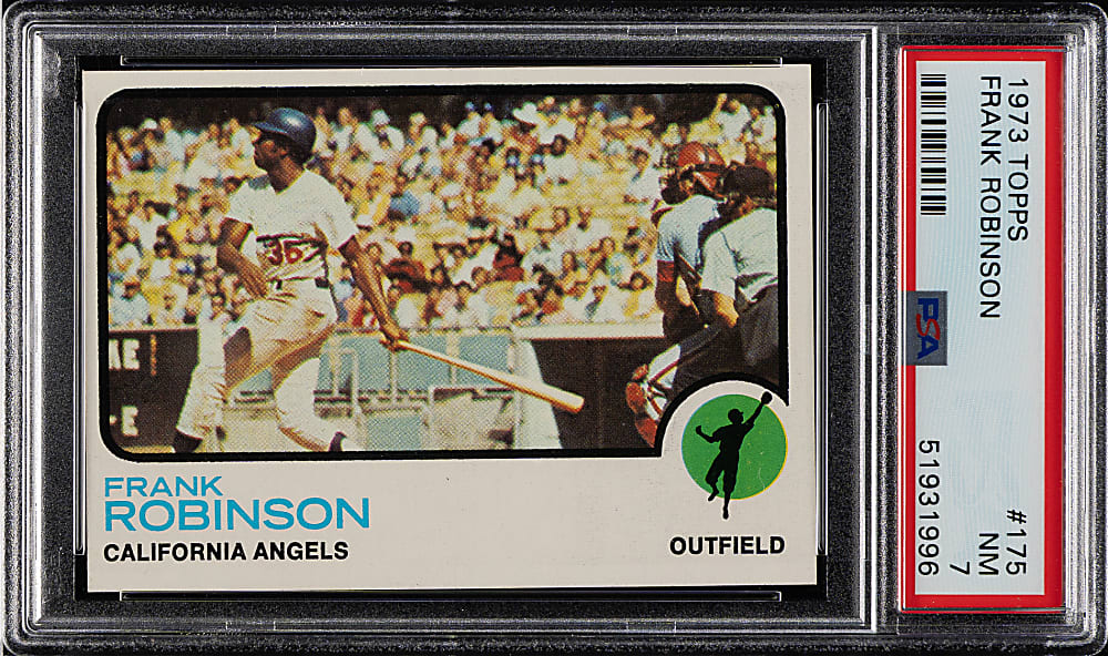 1973 Topps #175 Frank Robinson PSA NM 7
