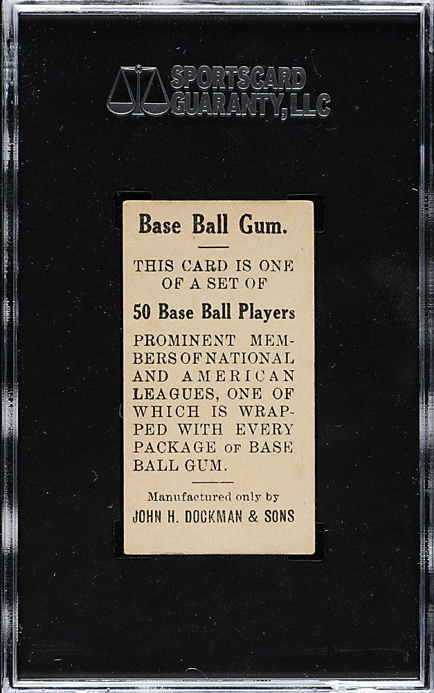 1909 E92 Dockman & Sons Harry Davis SGC VG 3