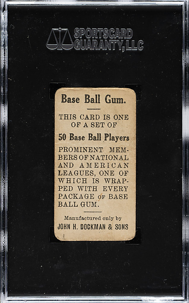 1909 E92 Dockman & Sons Hans Lobert SGC POOR 1