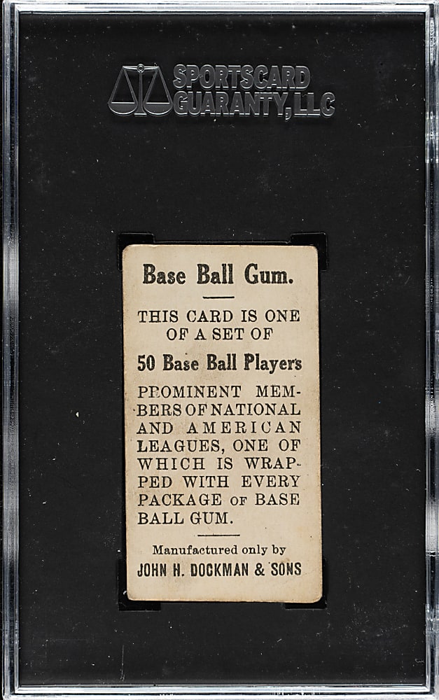 1909 E92 Dockman & Sons John McGraw SGC VG 40