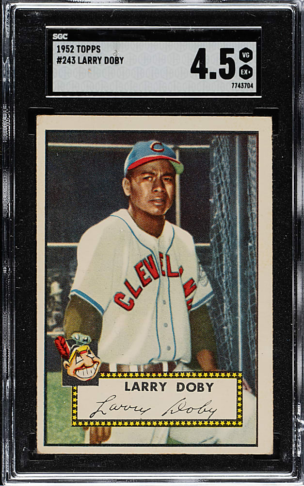 1952 Topps #243 Larry Doby SGC VG/EX+ 4.5