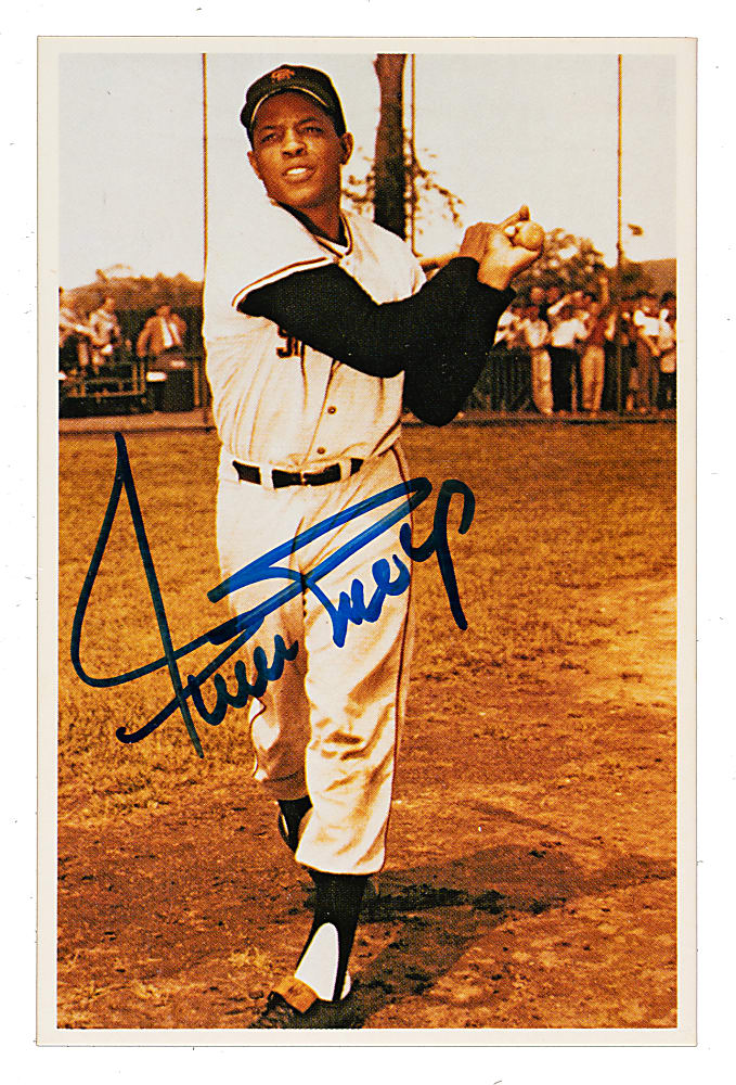 Signed 1982 TCMA Stars of the 50's Willie Mays - PSA/DNA