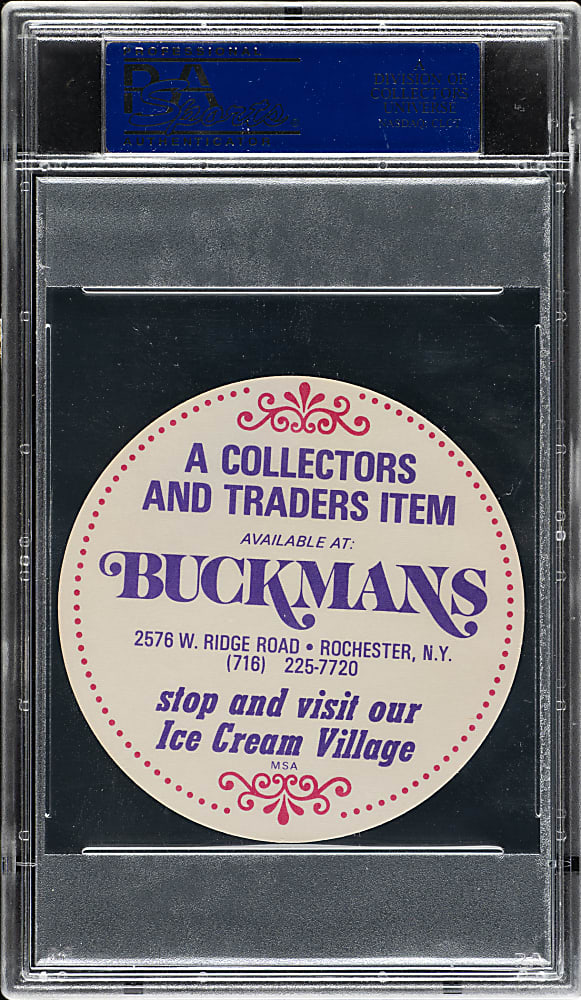 1976 Buckmans Discs Rod Carew PSA GEM MINT 10