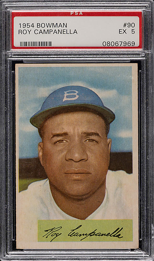 1954 Bowman #90 Roy Campanella PSA EX 5