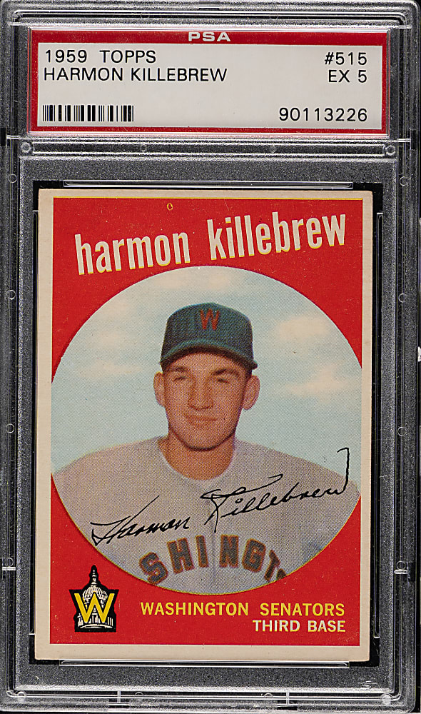1959 Topps #515 Harmon Killebrew PSA EX 5