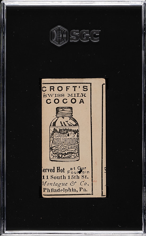 1909 E92 Croft's Cocoa Doc Casey SGC POOR 1