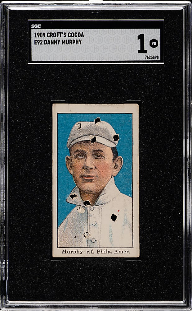 1909 E92 Crofts Cocoa Danny Murphy SGC POOR 1