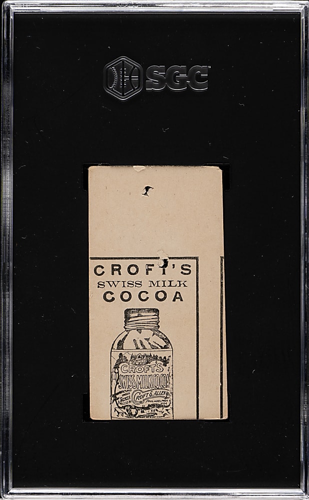 1909 E92 Croft's Cocoa Joe Tinker SGC POOR 1