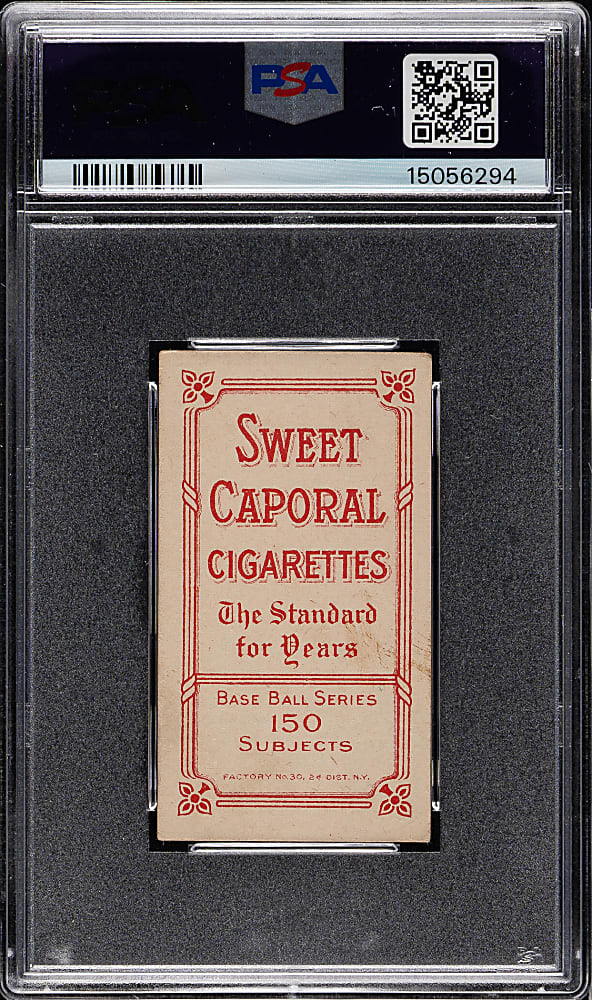 1909-1911 T206 White Border George Bell Hands Above Head PSA EX+ 5.5
