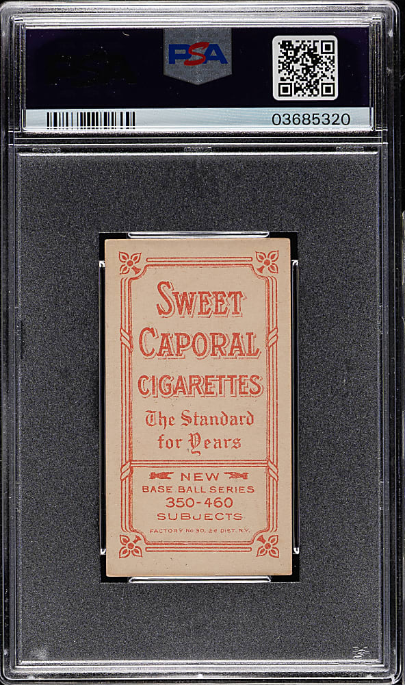 1909-1911 T206 White Border Rube Geyer PSA EX-MT 6
