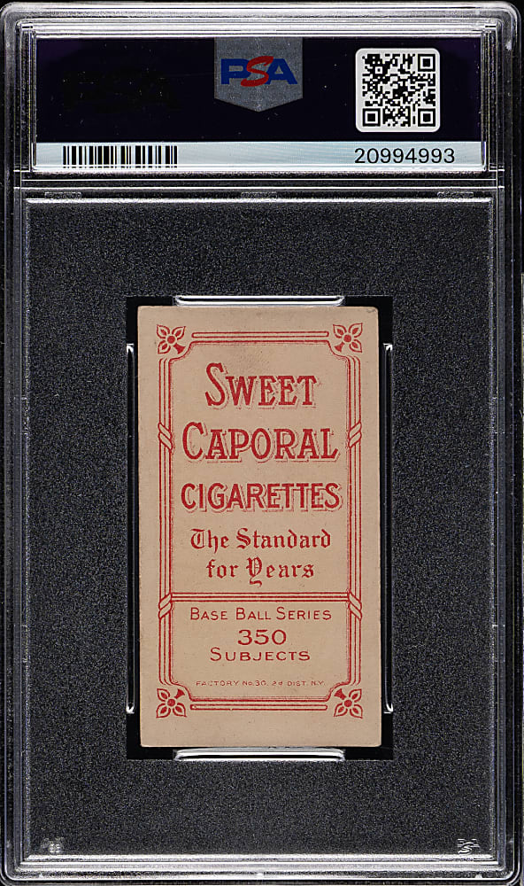 1909-1911 T206 White Border Dick Egan PSA EX 5