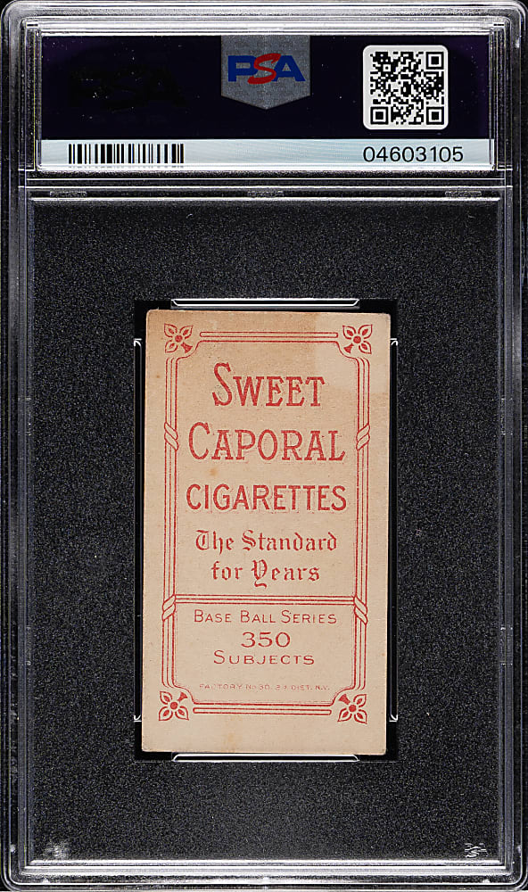 1909-1911 T206 White Border Doc Adkins PSA EX 5