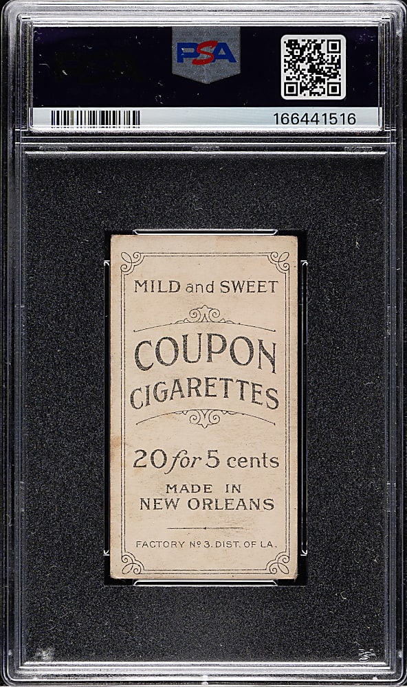1914 T213 Coupon Cigarettes (Type 2) George Stovall PSA GOOD 2