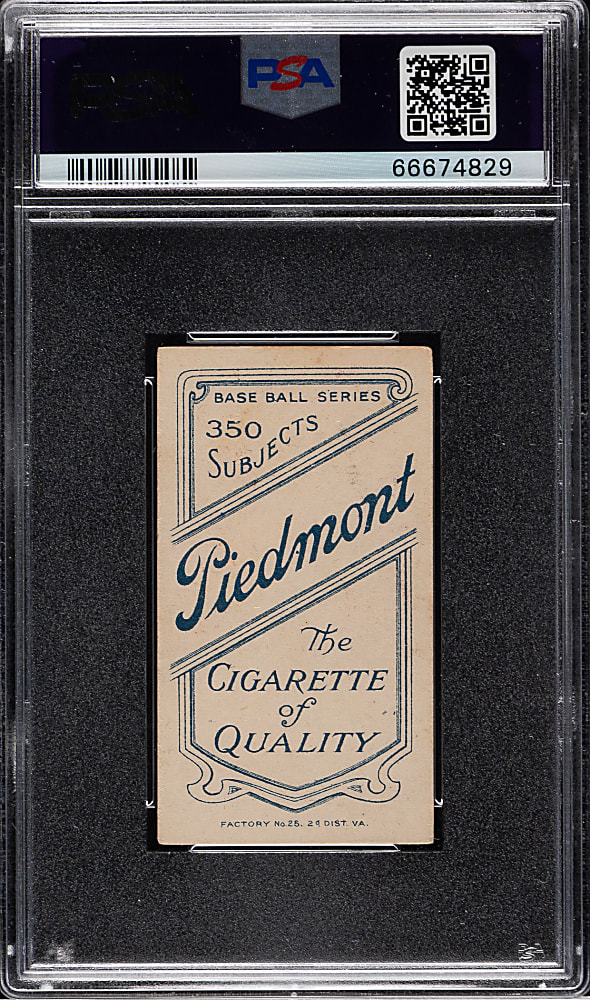 1909-1911 T206 White Border John McGraw Portrait No Cap PSA VG 3