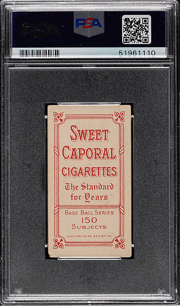 1909-1911 T206 White Border George Davis PSA VG 3