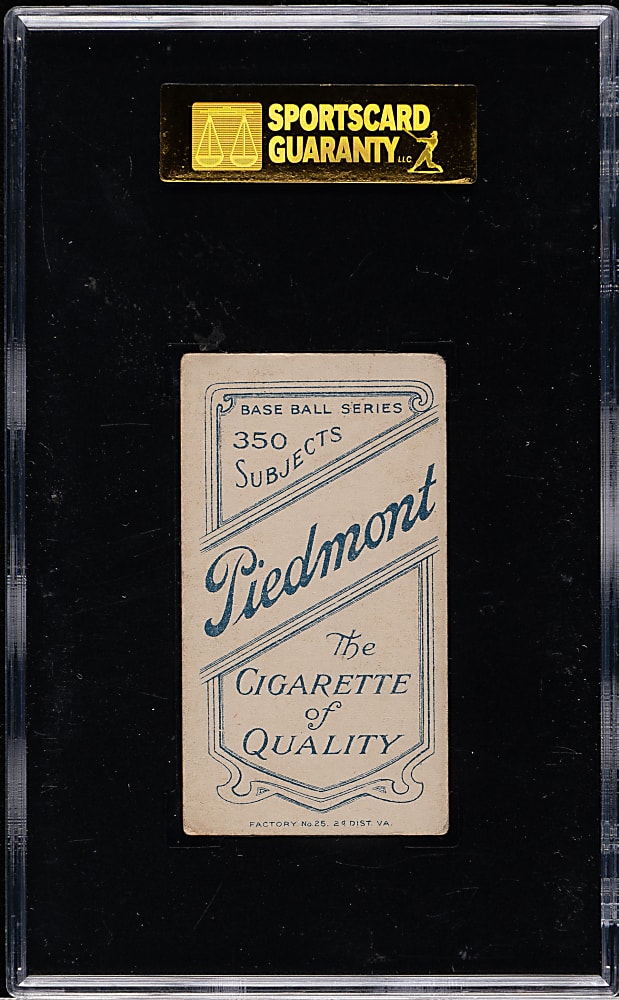 1909-1911 T206 White Border Joe Tinker Portrait SGC VG/EX 50
