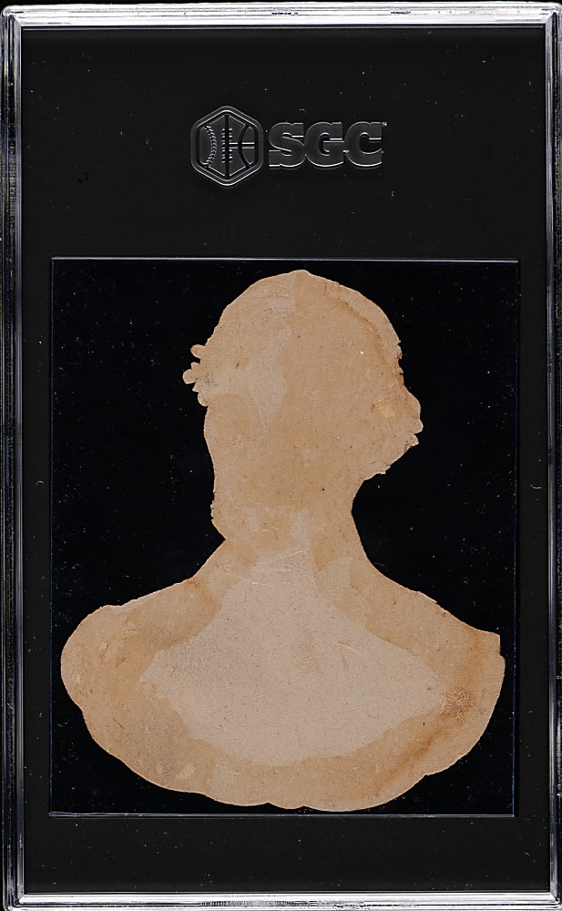 1888 Y96 President Diecuts Abraham Lincoln Large SGC FAIR 1.5