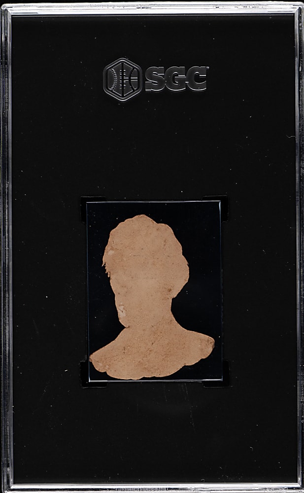 1880s Y95 Scrap Pictures "U.S. Presidents" Abraham Lincoln Micro SGC GOOD+ 2.5