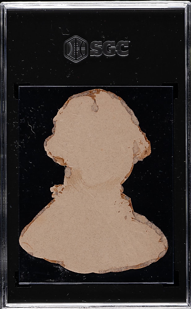 1888 Y96 President Diecuts George Washington Large SGC FAIR 1.5