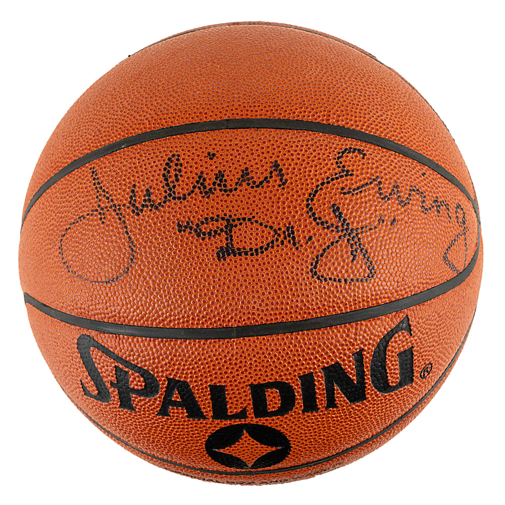 Julius Erving "Dr. J" Signed Basketball - JSA
