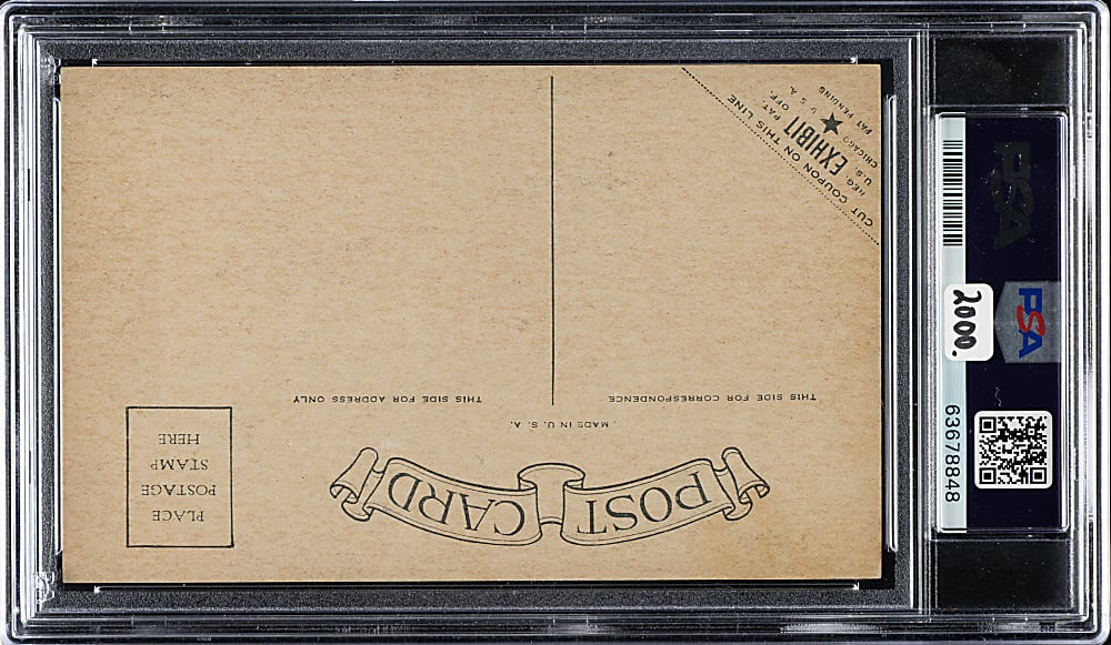1928 Exhibits Frank Frisch PSA VG-EX 4