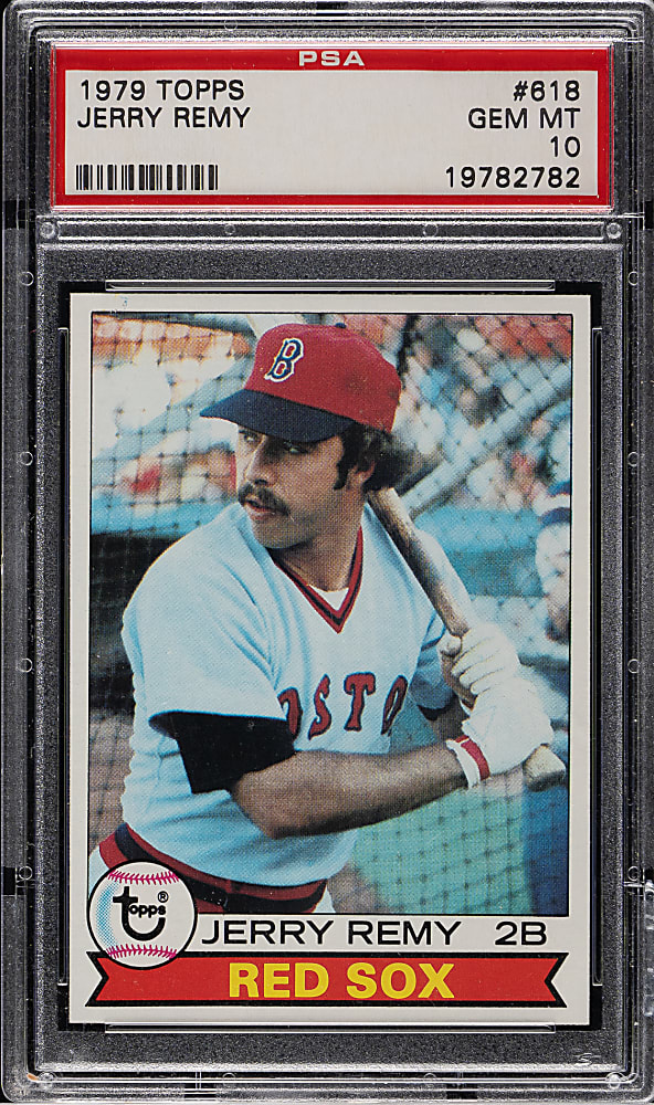 1979 Topps #618 Jerry Remy PSA GEM MINT 10